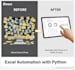 automate excel tasks and clean messy data using python