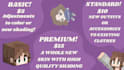 make you a high quality minecraft skin