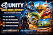 develope game 2d 3d create VR game or application in unity, unreal engine