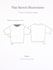 technical flat sketches dap for clothing production