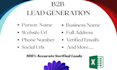b2b lead generation, lead scraping, contact list, lead gen, email validation