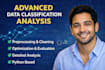 perform classification analysis with machine learning