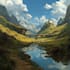 digitally paint fantasy landscape