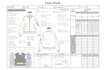 professional fashion tech packs and flat drawings