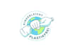 do modern eye catching scientific, globe logo