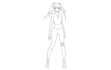 do a digital fashion illustration