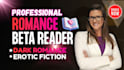 romance beta reader, beta reader fantasy novel ya dark romance beta reader