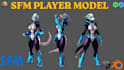 port, edit, create custom sfm model gmod playermodel tf2 cs2 l4d2 player model