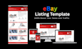create ebay listing template and optimize ebay listings for increasing sales