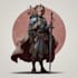 fantasy dnd character illustration