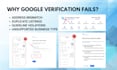 fix google business profile verification issues professionally