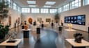 design 3d cgi museum space, art galleries, modern exhibitions, culture space