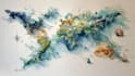 watercolor map illustration for you