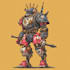 draw a mecha robot art and illustration