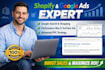 setup google ads optimize shopify ecommerce meta ads ppc campaign pixel expert
