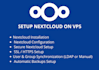 setup nextcloud private cloud and security hardening on your vps