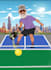 do creative pickleball cartoons for you