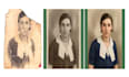 photo restoration and coloring using digital graphics and ai programs