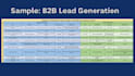 do data entry, web research, lead generation, PDF to excel services