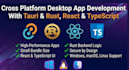 create fast, lightweight tauri desktop applications with rust and react