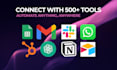 build n8n ai automation workflow and custom API integration