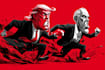 do a political themed cartoon