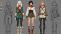 draw your rpg game character design