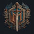 draw a medieval, fantasy, rpg gaming logo