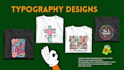create trendy print ready t shirt designs