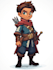 create simple 2d game characters