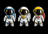 draw you a cool astronaut design