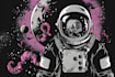 do a cool astronaut illustration