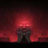 make a horror style illustration, artwork, cover