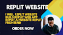 replit website build replit web app replit ai website replit frontend