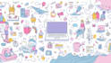 draw doodle illustrations for website, ui, and icons