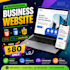 design a business website landing page