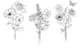 create a birthmonth flower tattoo design for you