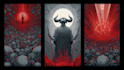 draw detailed dark art illustration