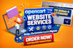 build opencart fix opencart ecommerce bugs website optimization professionally