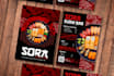 design complete branding menu posters and banners