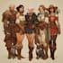 do  character art, illustration, art, commission art