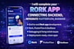 complete your rork app connecting backend integrate flutterflow budibase