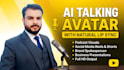 create a realistic ai talking avatar video