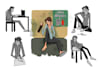 draw illustrations and characters