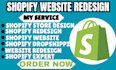 build design optimize redesign shopify store droshipping ecommerce SEO store