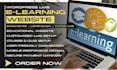 wordpress lms website, elearning website, online course education website design