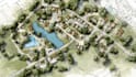 render site plan,campground map,subdivision layout design