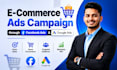 setup ecommerce ads campaign through facebook and google ads