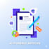 high quality ai assisted articles and blog writing