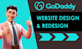 do godaddy website design with airo builder godaddy airo website redesign seo